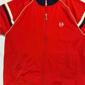 Red Sergio Tacchini Ascot tracksuit, size XXL